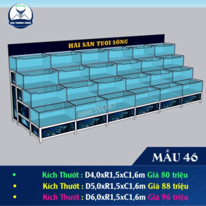 HỒ HẢI SẢN DÀI 6M