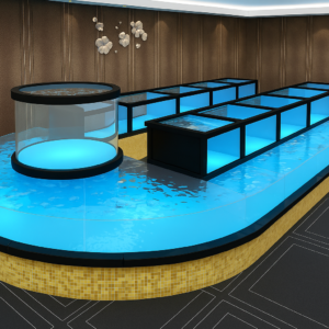 hồ hải sản 2 tầng