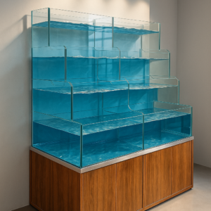 thi công hồ hải sản